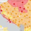 До уторка наранџасто упозорење због високе температуре